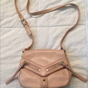 Pink cross body bag
